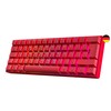 GK61 Hot-Swap Mechanical Gaming Keyboard - 62 Keys Multicoloured RGB
