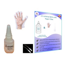 Super Glue Adhesive Instant Bonding Cyanoacrylate Acrylic - Dental Laboratory Tools (Gel - 20gr)