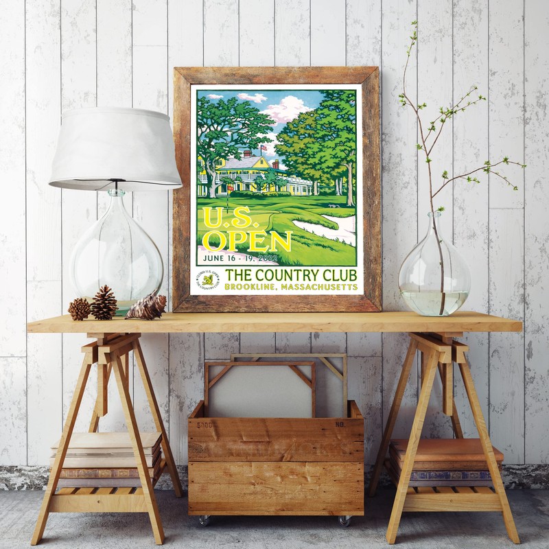 Lee Wybranski 2022 U.S. Open Championship Artwork (24" x36 Poster)