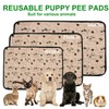 2 Pack Reusable Washable Pet Pee Pads, 18" x 24"
