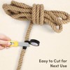 Manila Rope 1 Inch x 150 Feet, Twisted Thick Rope