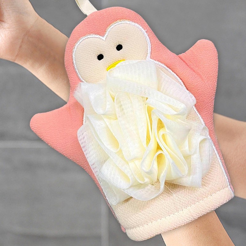 Shower Mitten Exfoliator - Soft Body Scrubber Exfoliator Gloves |