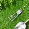 Qualirey 4 Pcs Gopher Trap with Chain Gopher Killer Vole