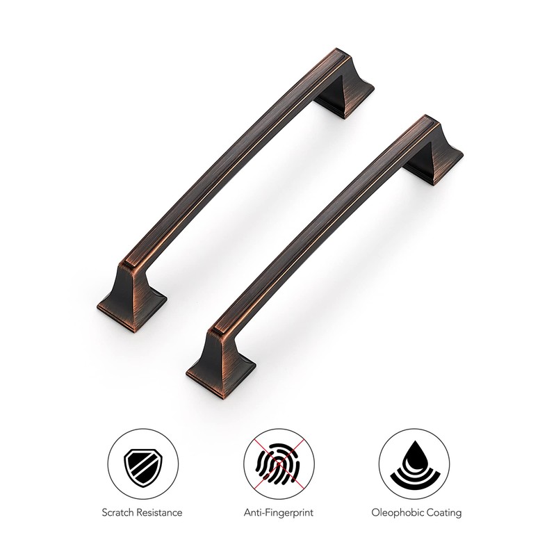 Ravinte 10 Pack Kitchen Cabinet Handles Drawer Pulls Oil Rubbed