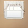 Renaissance Home Fashion Collections Etc Lillian Swag Pair with Macrame