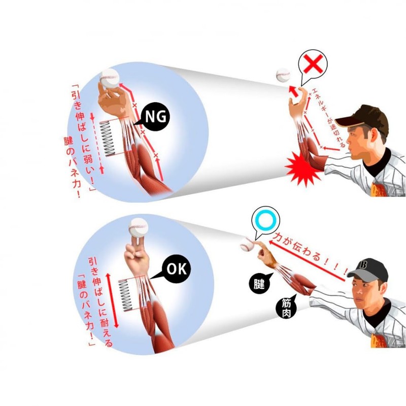 FIELDFORCE Baseball Practice Equipment Rocket Release Launch Band for Boys