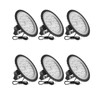 6 Pack LED High Bay Light 100W, UFO Industrial LED