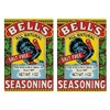 Bell's All Natural Seasoning – 1 oz Box – Classic Salt-Free Poultry Blend – Gluten-Free, Kosher, Non-GMO (Pack of 2)
