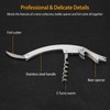KOCASO 2 * 3Pcs Corkscrew Bottle Opener Set Tool, Foil