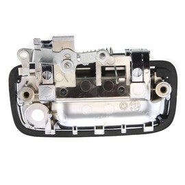 KarParts360 for Toyota Tacoma 1995-2004 Exterior Door Handle Driver and Passenger Side | Pair | Front | Chrome | with Key Hole | All Submodels | Replacement for | 69220-35030, 69210-35030