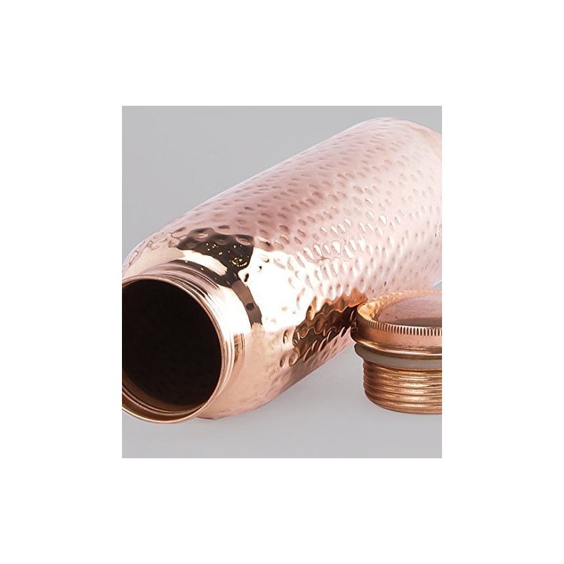 OSNICA 100% Pure Copper Water Bottle Ayurvedic Water Copper Bottle