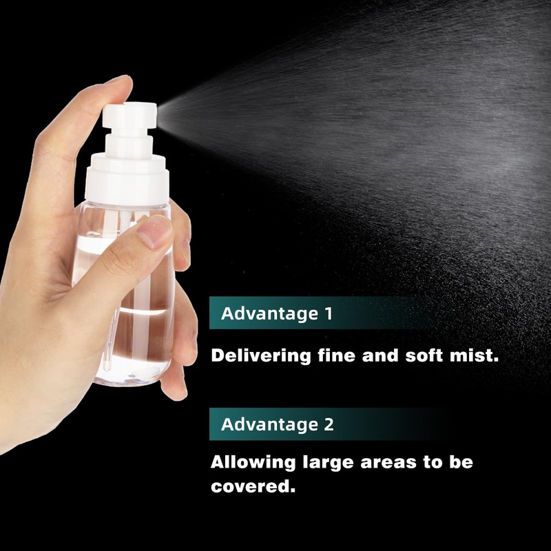GIVITASOT 3pack Small Spray Bottle, 1oz Mini Spray Bottles, Empty