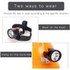 Rechargeable LED Mining Cap Lamp 1+6 Light Source, White Light