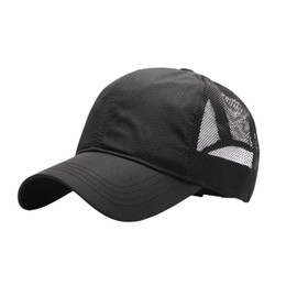 Lunenon Soleil Men's Casual Lightweight Mesh Cap, Casual, Walking, Breathable, Spring, Summer, Autumn, Black