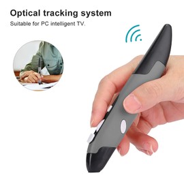 CCYLEZ Optical Pocket Pen Mouse, 2.4G USB Computer Pen Mouse, Adjustable 800/1200/1600 DPI,Ergonomic Mouse, Compact, Plug and Play, for PC Laptop (PR-03)