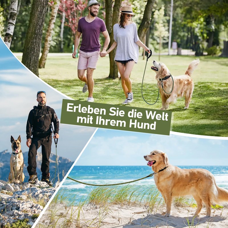X XBEN Recall Lead for Dogs, 30 m Strong Dog