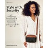 Shoulder Bag for Women - Faux Leather Crossbody Bag with