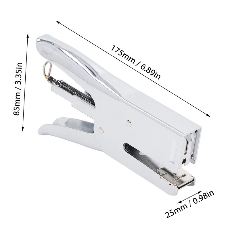 Stapler 50 Sheets Large Capacity Metal Desktop Handheld Paper Stapler