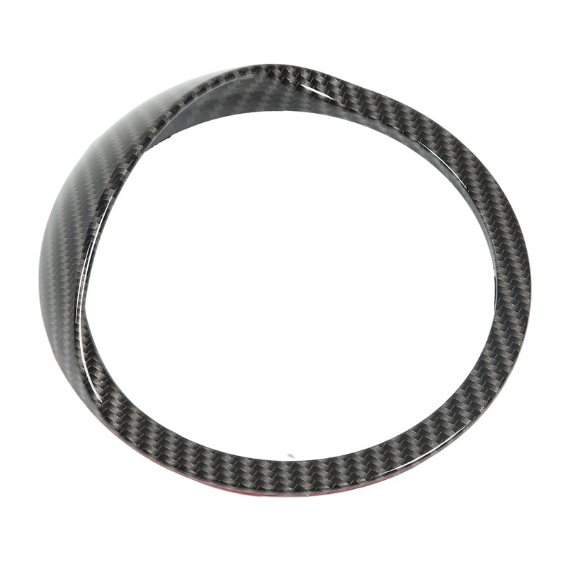 Motorcycle Speedometer Intrument Gauge Bezel Cover Trim Carbon Fiber Style