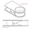 SERO Innovation Cup Clip Drink Holder - Black - Snap