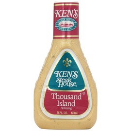 Ken's Foods 1000 Island vendaje de ensalada, 16 onzas líquidas