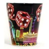 Las Vegas Nevada Neon Dice Spindice Shot Glass