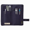 LIHITLAB Slim Pen Case, 7.5 x 4.3, Navy (A7585-11)