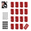 16pzs Tapones Para Llantas Aluminio Valvula Cubre Auto Moto