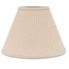 Home Collection by Raghu Farmhouse Solid Buttermilk Lampshade, 10",Multi