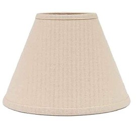 Home Collection by Raghu Farmhouse Solid Buttermilk Lampshade, 10",Multi