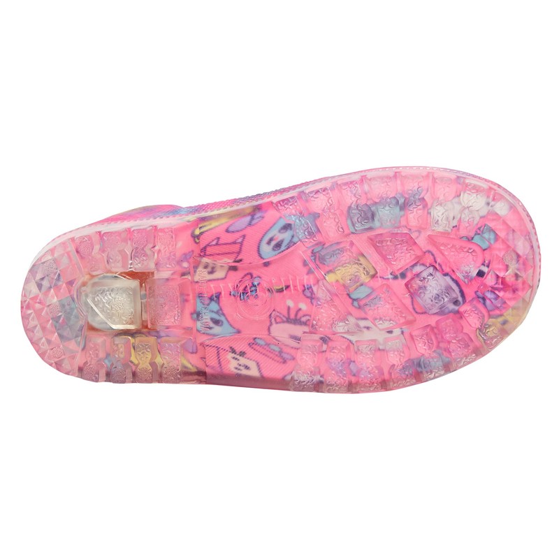 Gabby's Dollhouse Girls Light Up Wellington Boots UK 7 Child