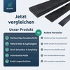 diconfa Rubber Mat Rubber Strips with Fabric Insert 5 mm