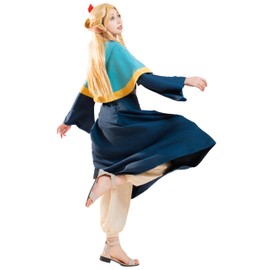 OSIAS Anime Delicious in Dungeon Marcille Donato Cosplay Costume (XXL)