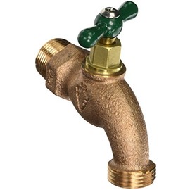 ARROWHEAD BRASS & PLUMBING 302LF 3/4" Male Pipe Thread Lead Free, 3/4" Hose Connection x 3/4" Male Iron Pipe