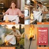 Andyssey Fire Blanket- 40" x 40" Prepared Emergency Fire Blanket