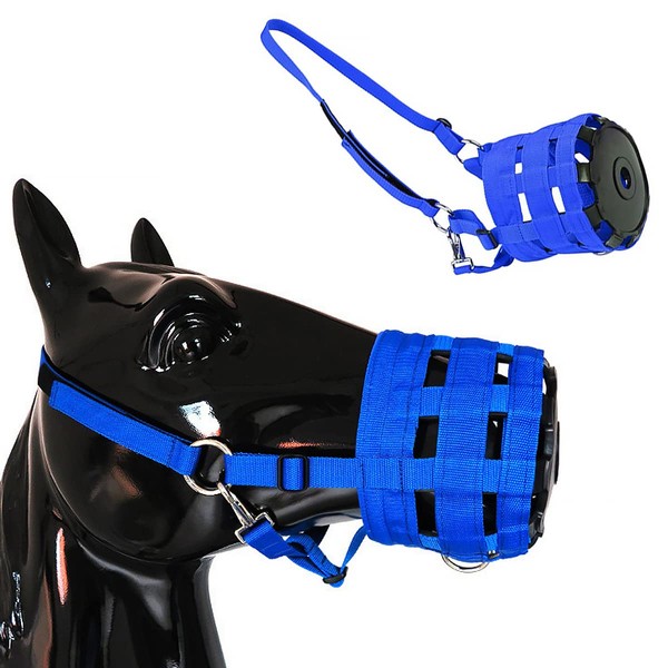 Basket Grazing Muzzle Breathable Equestrian Equipment
