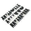 28PCs Oscillating Blade Saw Accessories Woodworking Parts High Carbon Steel