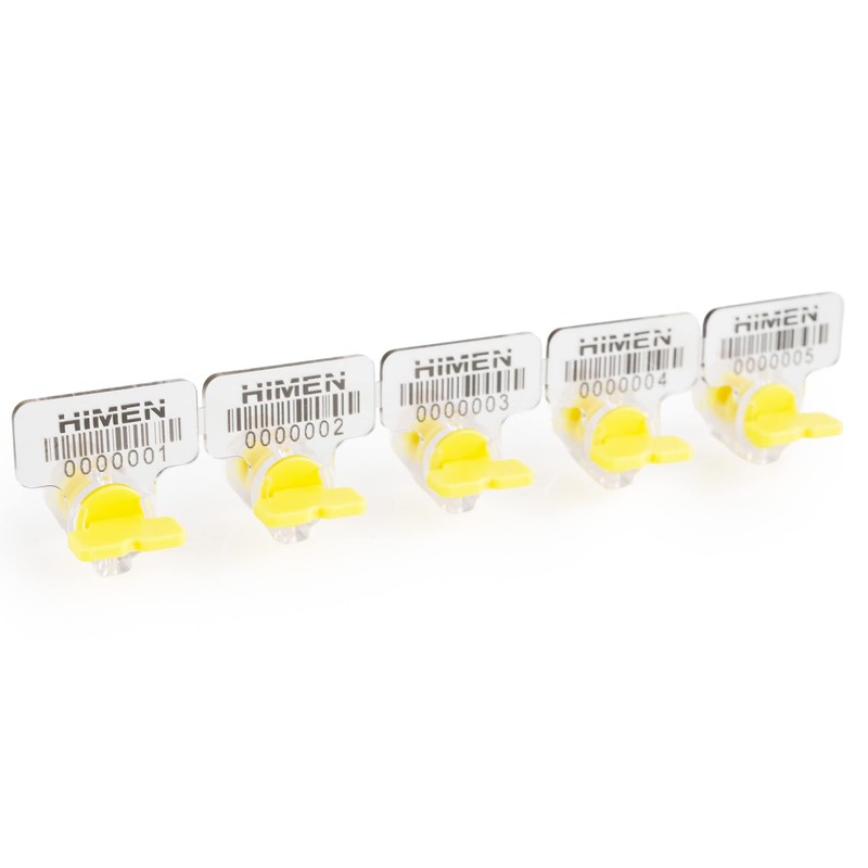 100 x Plastic PLOMBS with Wire Rope by HIMEN |