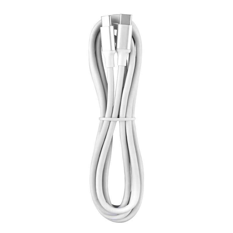 Digipartspower White 5ft 100W USB-C to USB-C Data Sync Power