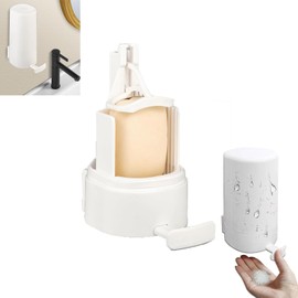 Soap Grinder for Bar Soap Wall-Mounted, Creative Wall-Mounted Soap Grinding Box, No Drilling Waterproof Soap Container Cheese Grinder, Soap Grinder for Travel Kitchen Bathroom