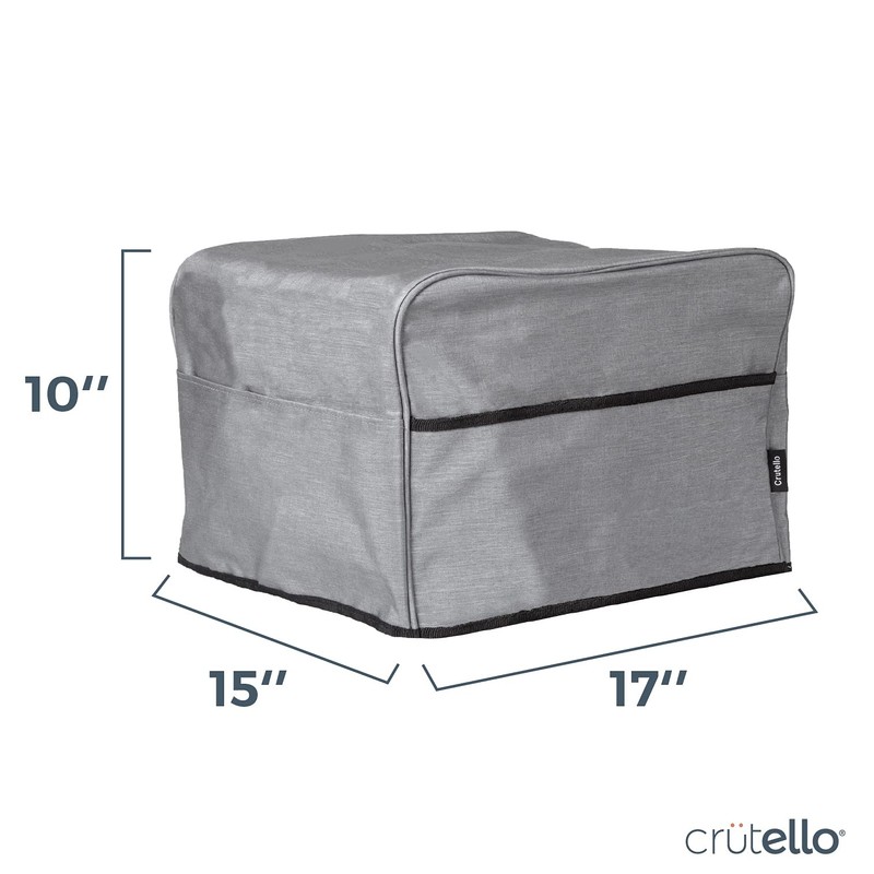 Crutello 4 Slice Toaster Oven Cover with Storage Pockets Dust
