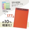 Lihit Lab Mutual Ultra-thin Clipboard with Hook Holes, A4 E-type,
