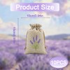 Lavender Bags Empty 10 Pack - Natural Drawstring Sachets for