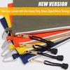 Utility Canvas Zipper Tool Bag - Heavy Duty Tools Pouch
