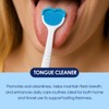 Tongue Cleaner Gel with Tongue Brush - Tongue Scraper Gel