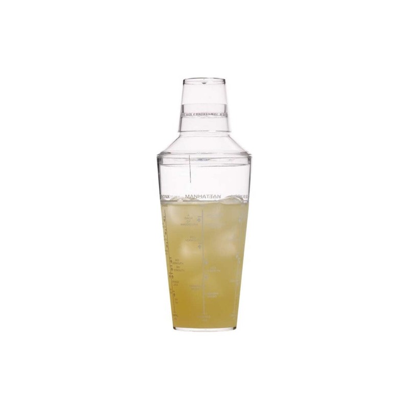 BarCraft Cocktail Shaker 700ML Acrylic Gift Boxed