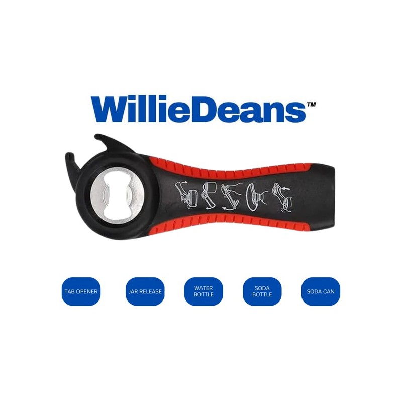 Bottle Cap Opener - The Ultimate 5-in-1 Bottle Opener –