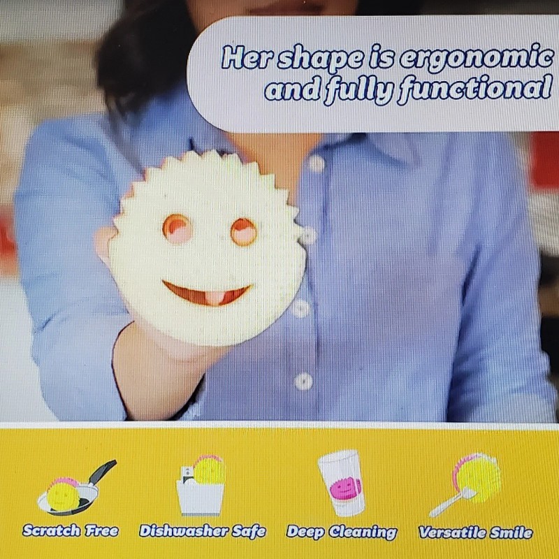 Scrub Mommy Dual-Sided Scrubber Sponge Scratch Free, 8 Pack