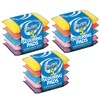 3-Pack Duzzit Multi-Coloured Scouring Pads Bundle by Great British Home