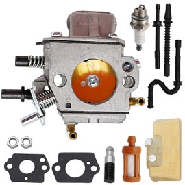 Hoypeyfiy Chainsaw Carburetor Set Carburetor Air Filter Spark Plug 1127 120 0604 1127 120 0650 Auto Parts Replacement for Stihl